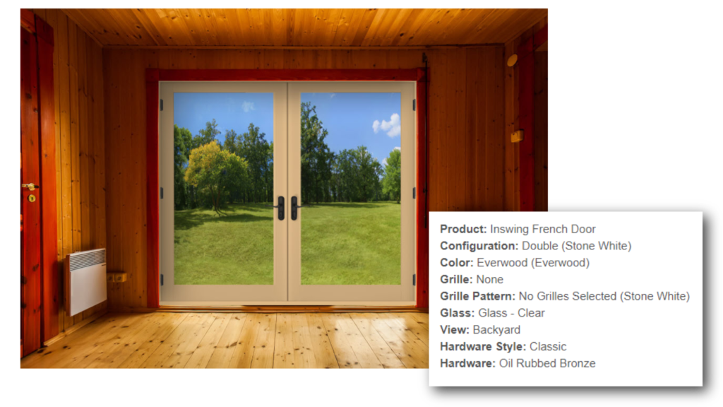 Infinity from Marvin Realistic door and window visualizer AI machine learning deep learning auto masking