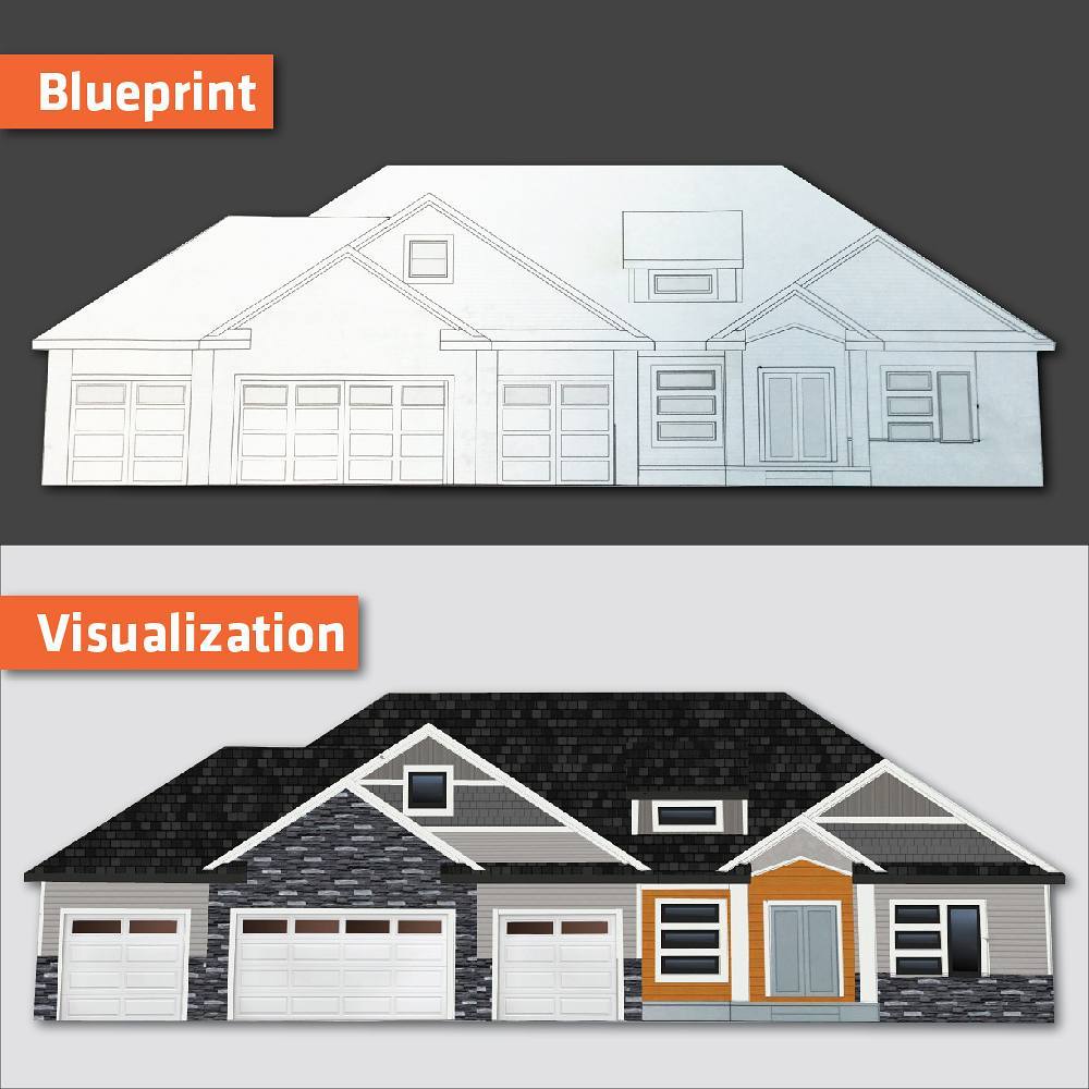 Renoworks blueprint design services masking for contractors architects builders