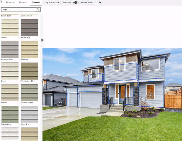 designing with vinyl siding colors