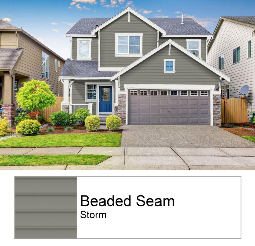 Beaded Seam Vinyl Siding