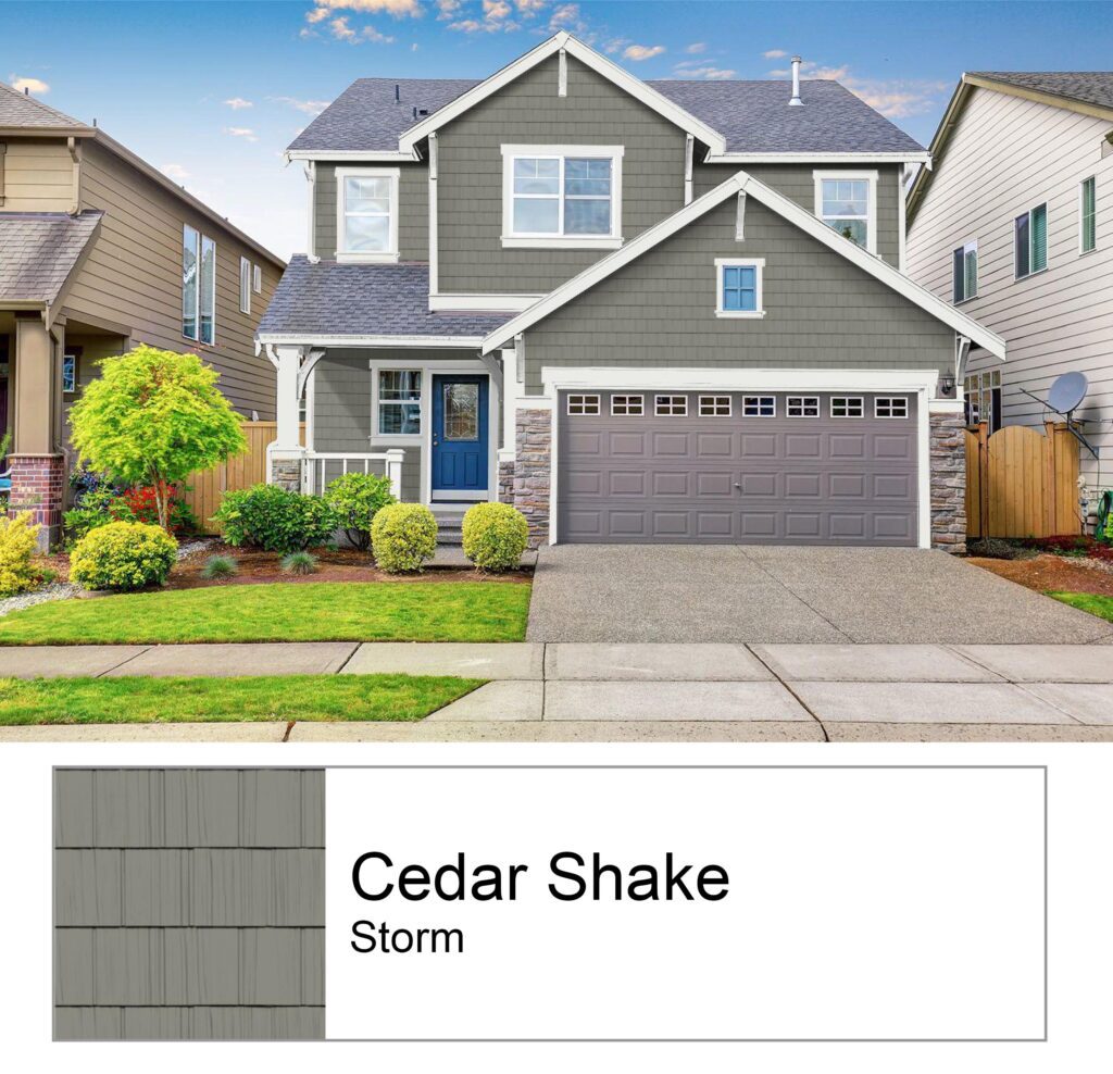 Cedar Shake Vinyl Siding