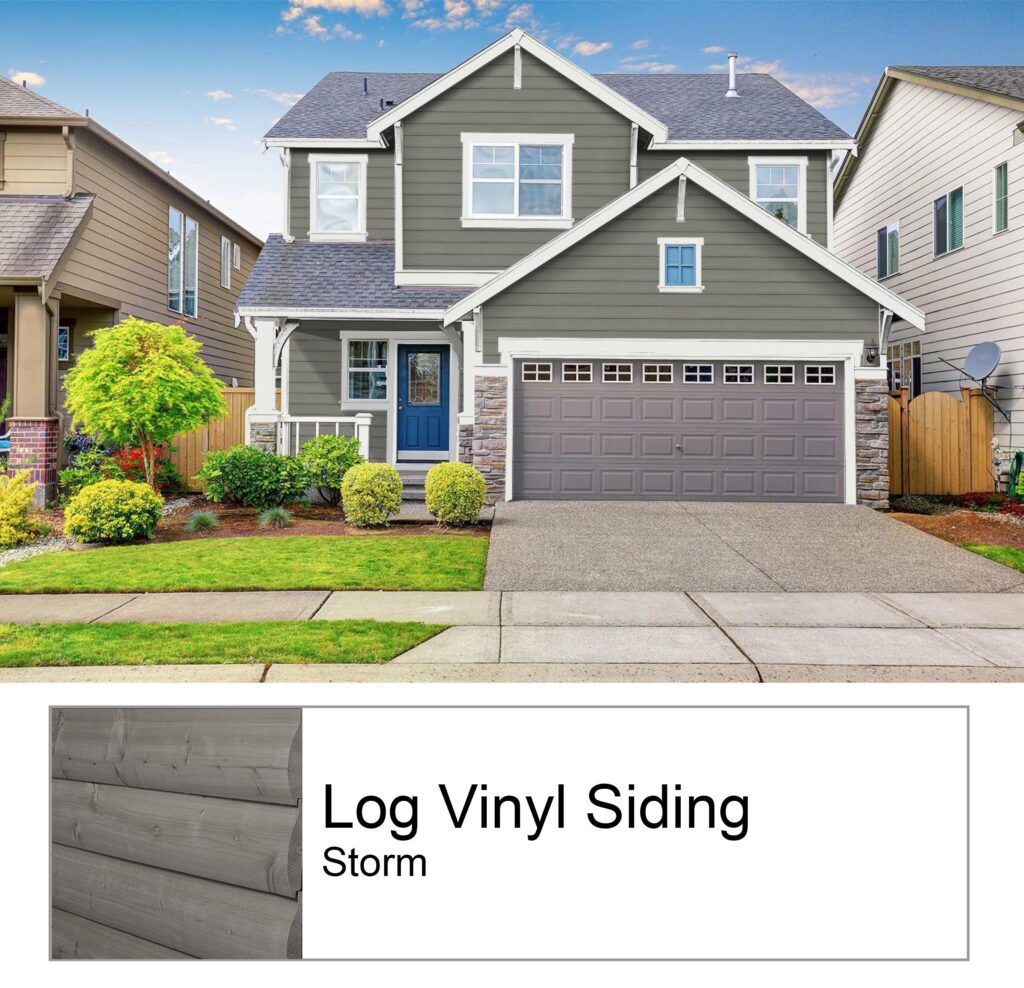 Log Vinyl Siding