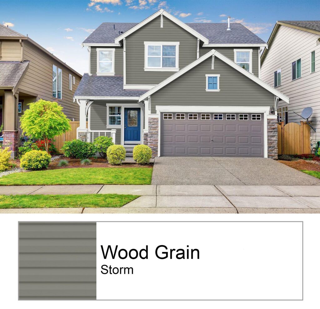 Wood Grain Vinyl Siding