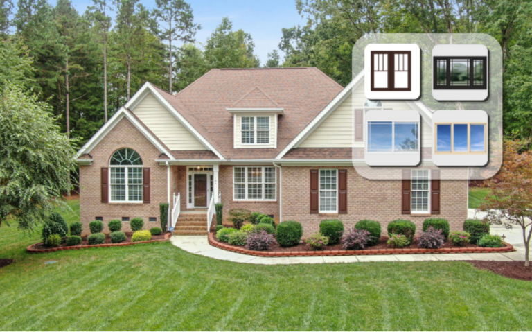 Windows products applied to a home in the Renoworks visualizer